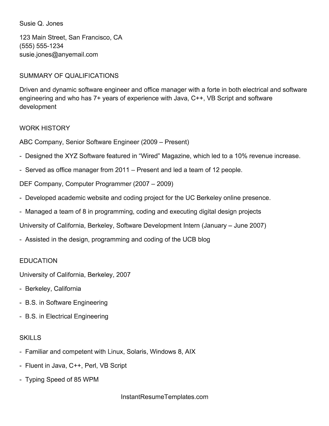 resume format for experienced simple   57 resume format for experienced simple   25